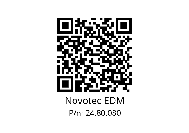   Novotec EDM 24.80.080