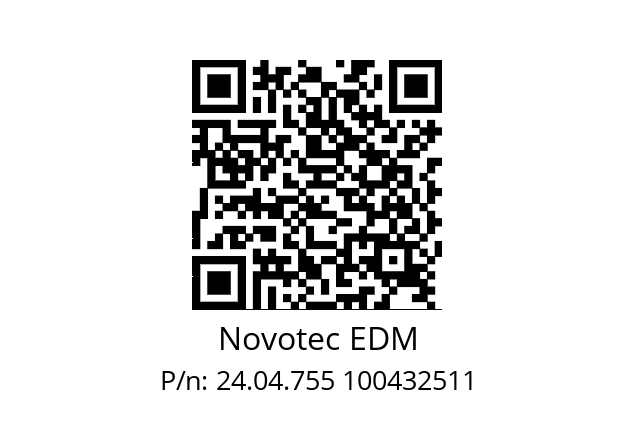   Novotec EDM 24.04.755 100432511