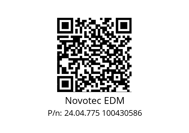   Novotec EDM 24.04.775 100430586