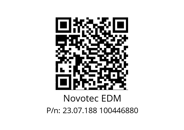   Novotec EDM 23.07.188 100446880