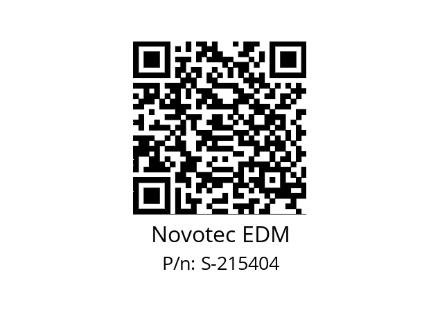   Novotec EDM S-215404