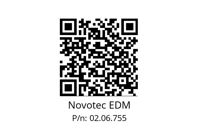   Novotec EDM 02.06.755