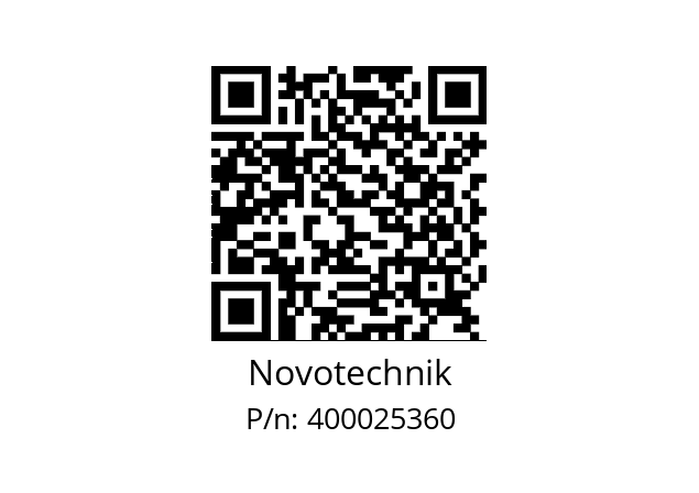   Novotechnik 400025360