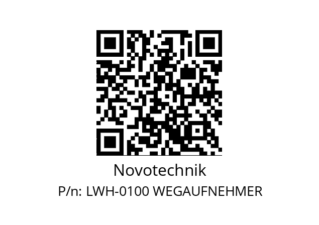   Novotechnik LWH-0100 WEGAUFNEHMER