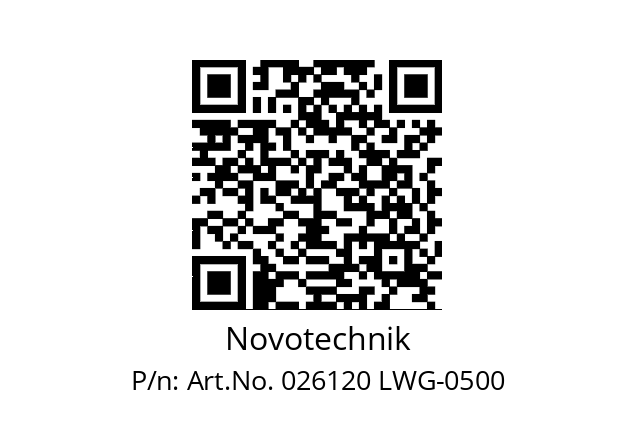   Novotechnik Art.No. 026120 LWG-0500