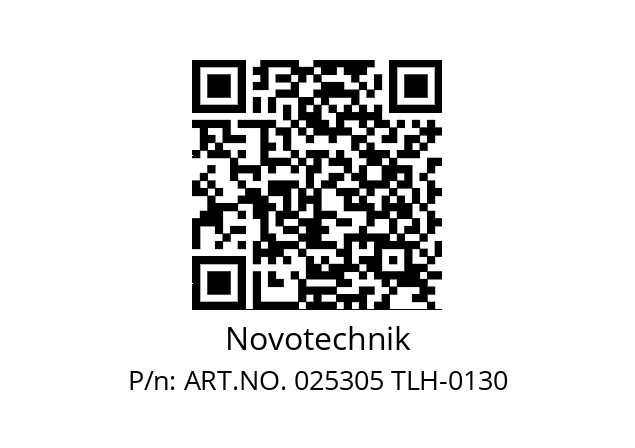   Novotechnik ART.NO. 025305 TLH-0130