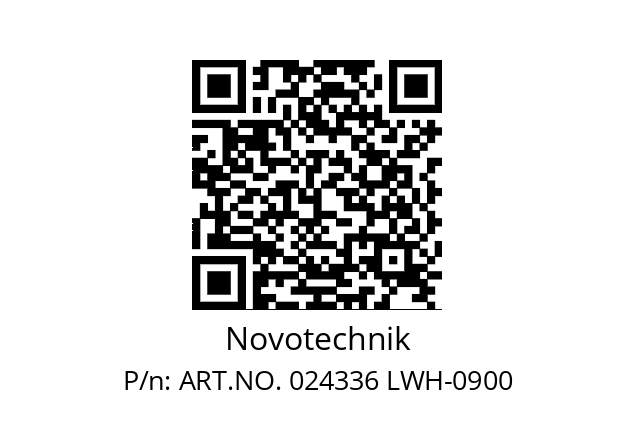   Novotechnik ART.NO. 024336 LWH-0900