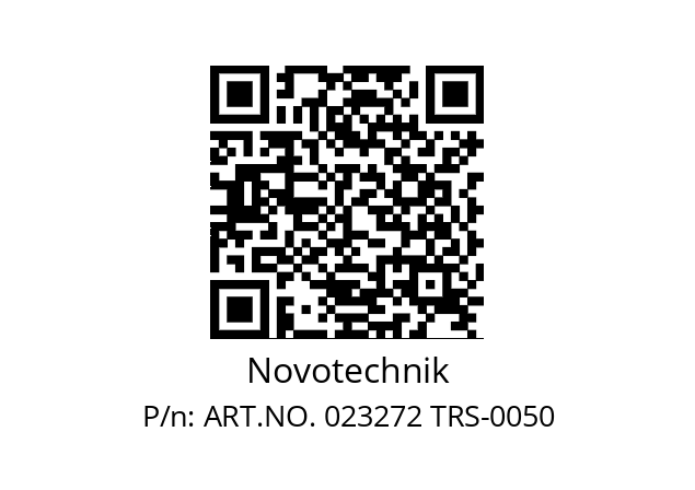   Novotechnik ART.NO. 023272 TRS-0050