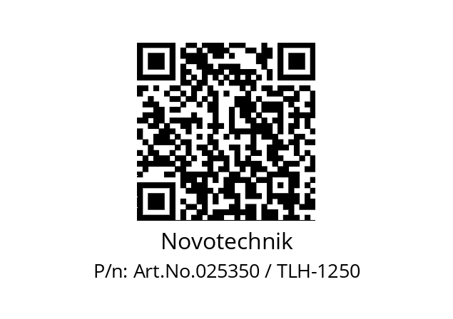   Novotechnik Art.No.025350 / TLH-1250