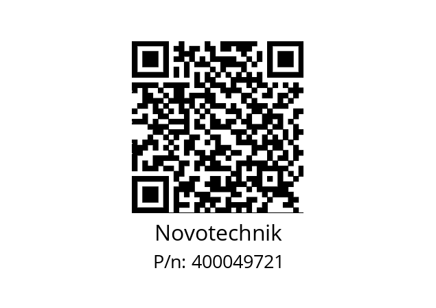   Novotechnik 400049721