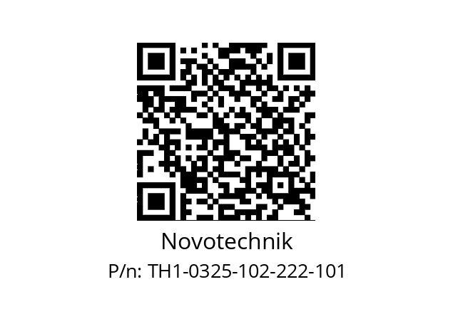   Novotechnik TH1-0325-102-222-101