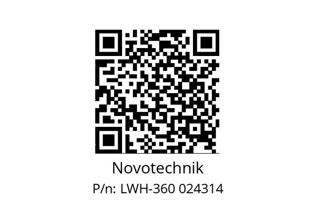   Novotechnik LWH-360 024314