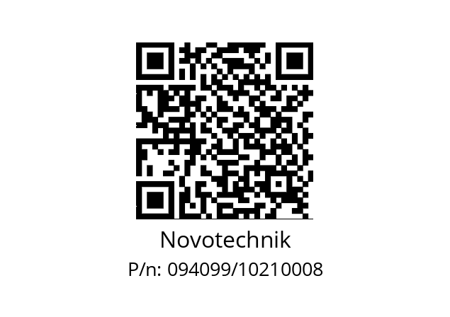   Novotechnik 094099/10210008