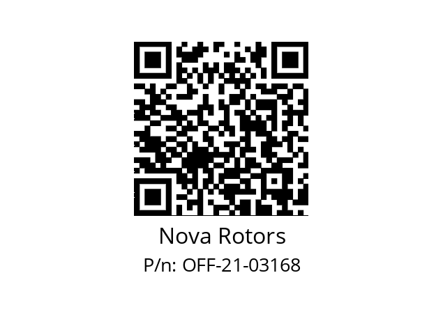   Nova Rotors OFF-21-03168