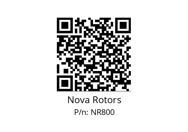   Nova Rotors NR800