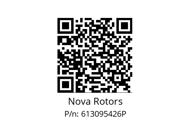   Nova Rotors 613095426P