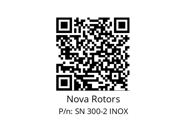   Nova Rotors SN 300-2 INOX