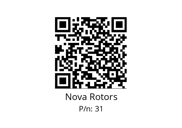   Nova Rotors 31