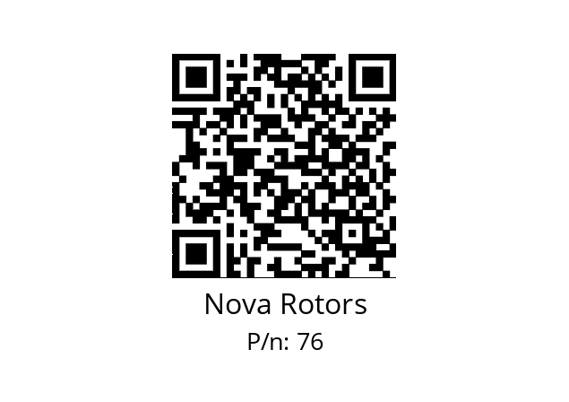   Nova Rotors 76