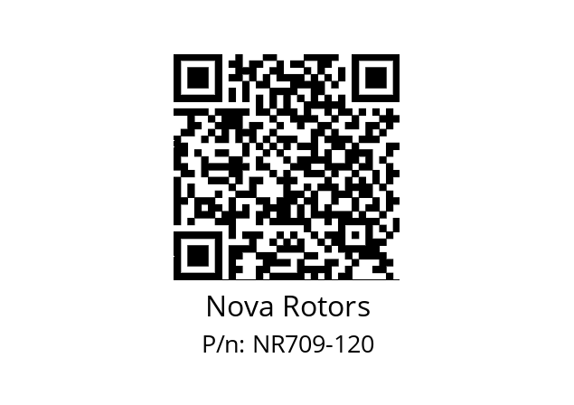   Nova Rotors NR709-120