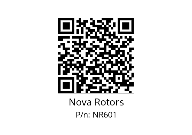   Nova Rotors NR601