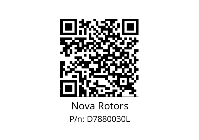   Nova Rotors D7880030L