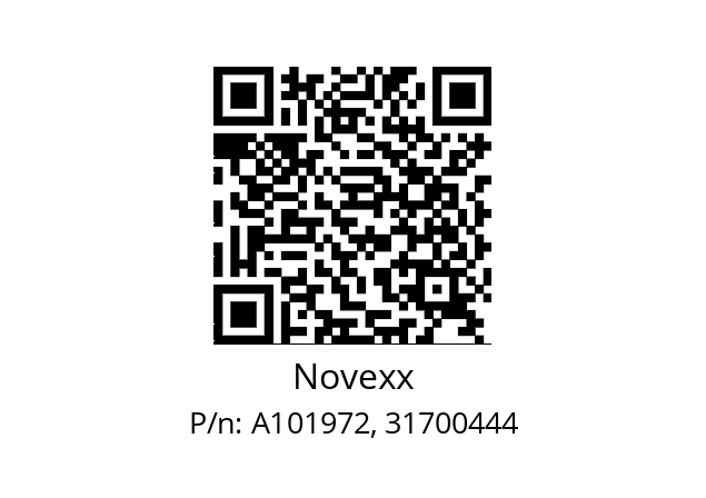   Novexx A101972, 31700444