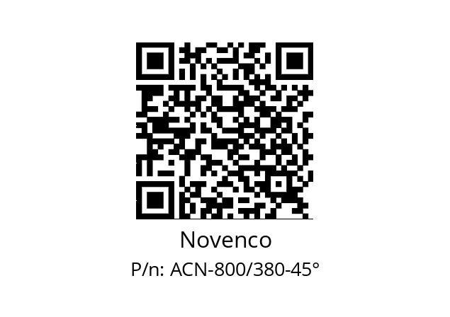   Novenco ACN-800/380-45°