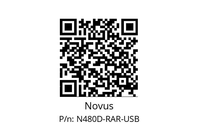   Novus N480D-RAR-USB