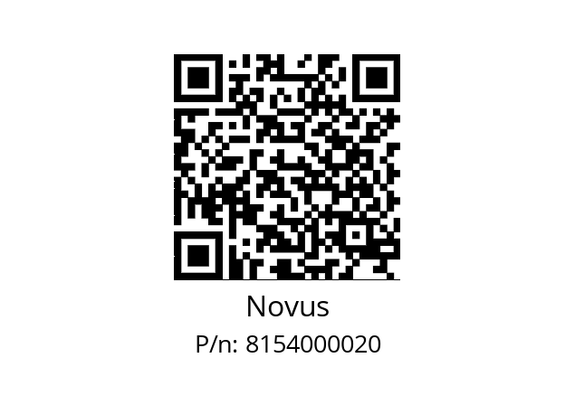   Novus 8154000020