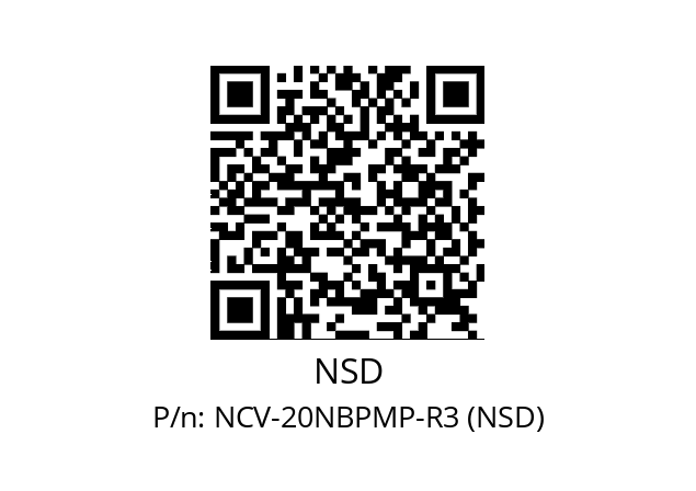   NSD NCV-20NBPMP-R3 (NSD)