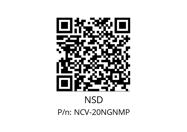   NSD NCV-20NGNMP