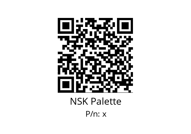   NSK Palette х