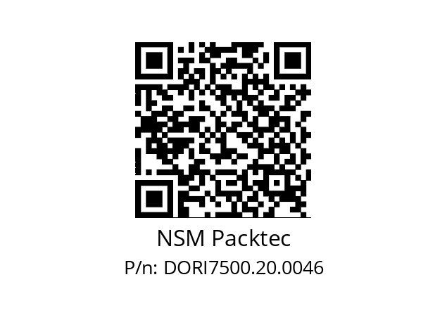   NSM Packtec DORI7500.20.0046