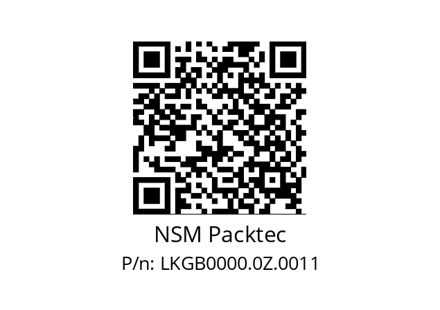   NSM Packtec LKGB0000.0Z.0011