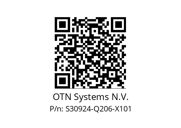   OTN Systems N.V. S30924-Q206-X101