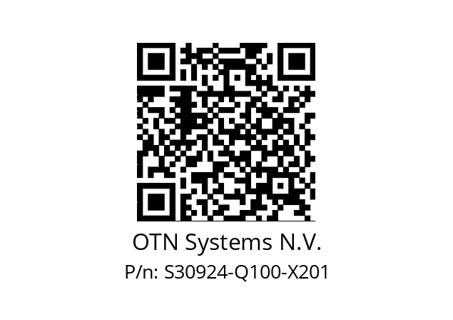   OTN Systems N.V. S30924-Q100-X201