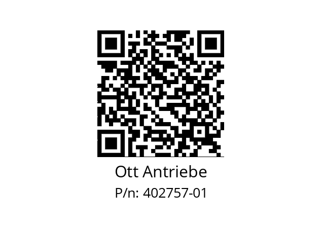   Ott Antriebe 402757-01