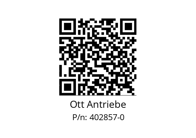   Ott Antriebe 402857-0