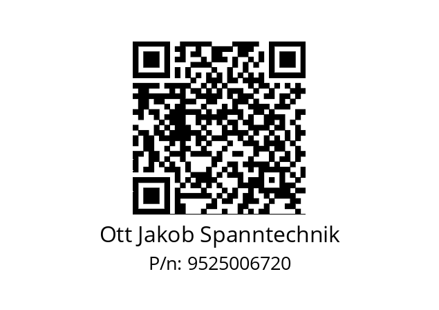   Ott Jakob Spanntechnik 9525006720