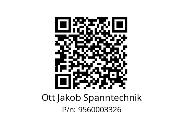   Ott Jakob Spanntechnik 9560003326