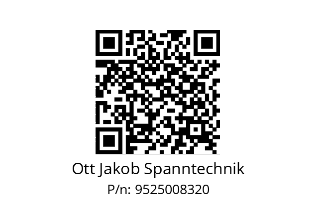   Ott Jakob Spanntechnik 9525008320