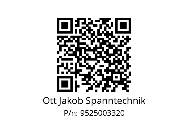   Ott Jakob Spanntechnik 9525003320