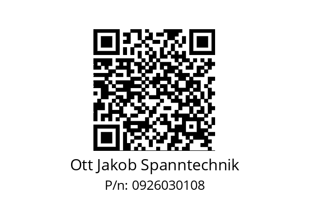   Ott Jakob Spanntechnik 0926030108