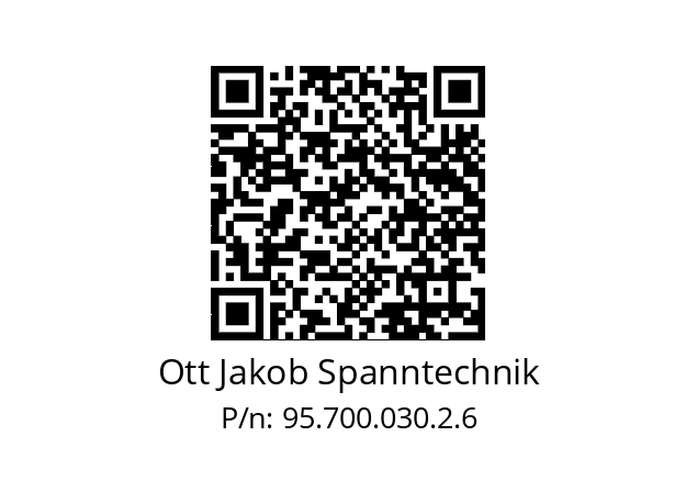   Ott Jakob Spanntechnik 95.700.030.2.6