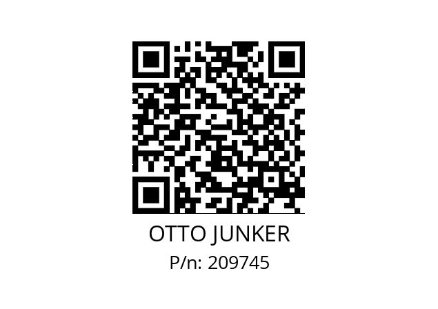   OTTO JUNKER 209745