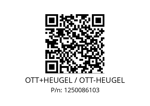   OTT+HEUGEL / OTT-HEUGEL 1250086103