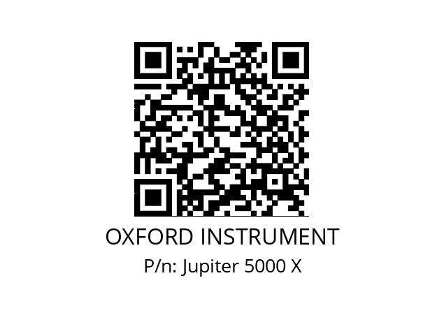   OXFORD INSTRUMENT Jupiter 5000 X