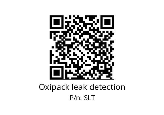   Oxipack leak detection SLT