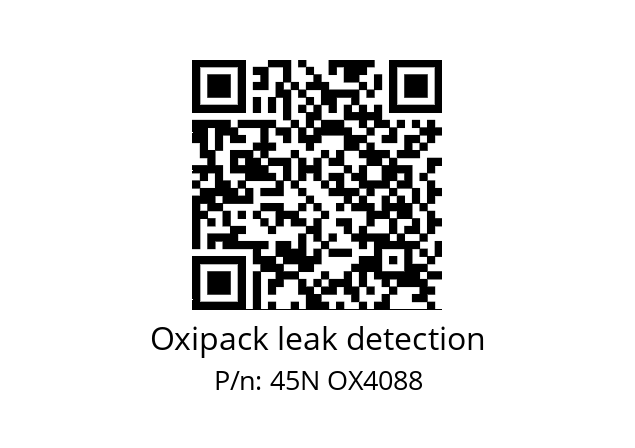   Oxipack leak detection 45N OX4088